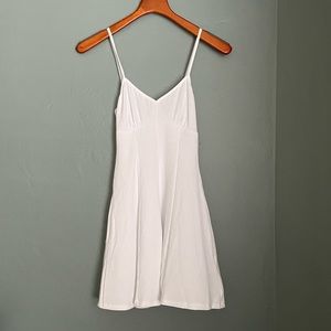 Forever 21 Knit Mini Dress White Size Small